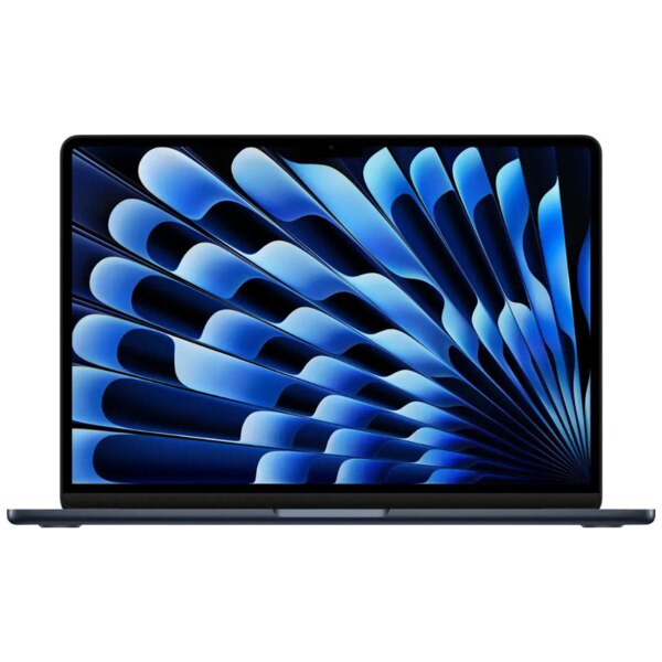 MacBook Air 13 Laptop showing the screen with a abstract art.